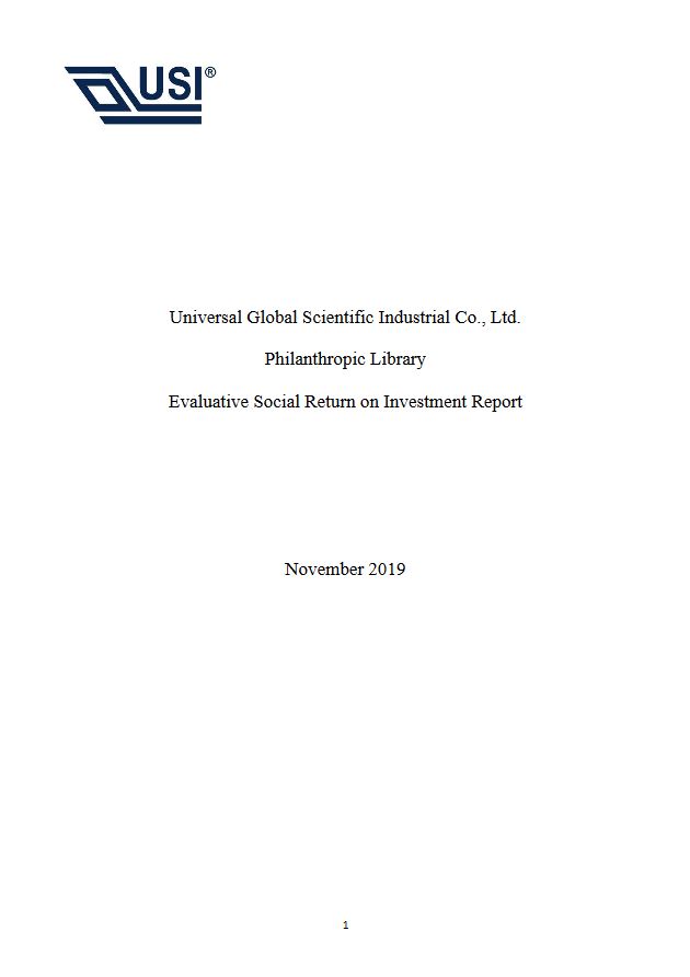 Philanthropic Library Social Return on Investment Report