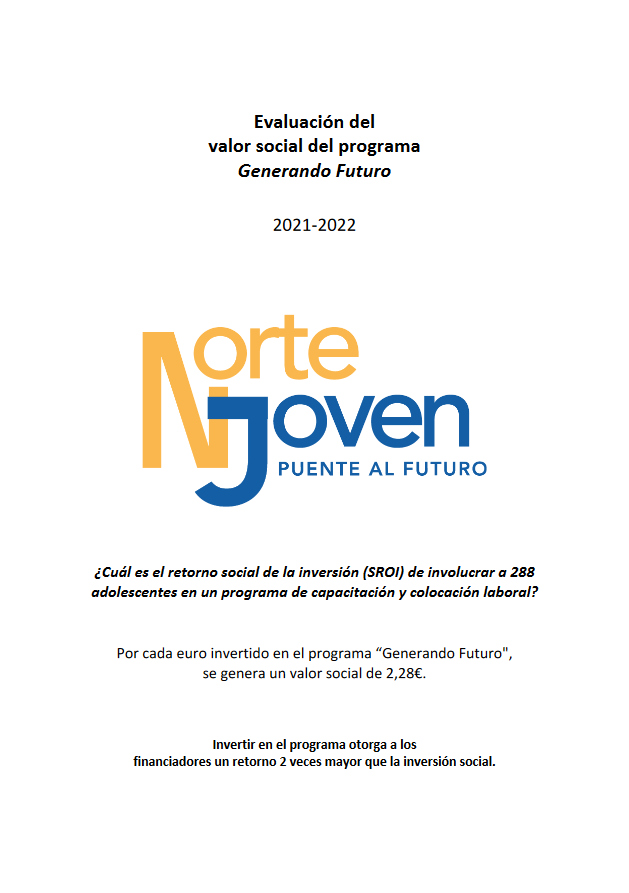 Evaluación del valor social del programa Generando Futuro