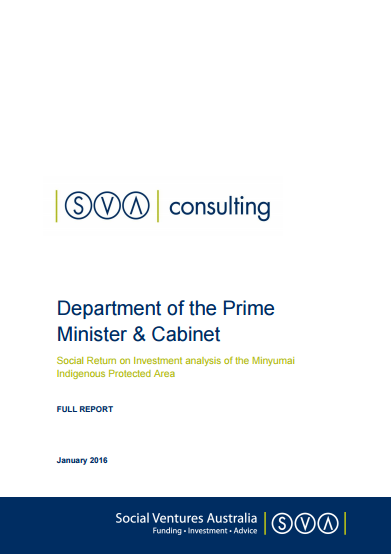 Social Return on Investment anaysis of the Minyumai Indigenous Protected Area