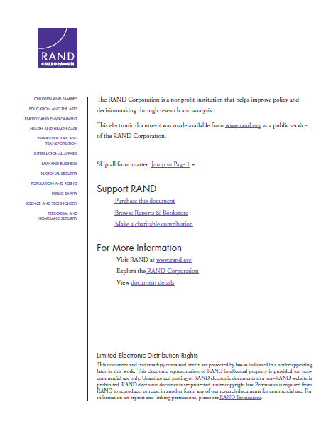 A Cost-Benefit Analysis of the National Guard Youth ChalleNGe Program