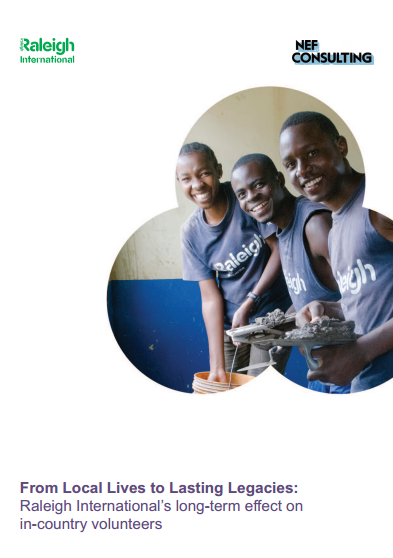 From Local Lives to Lasting Legacies: Raleigh International’s long-term effect on in-country volunteers