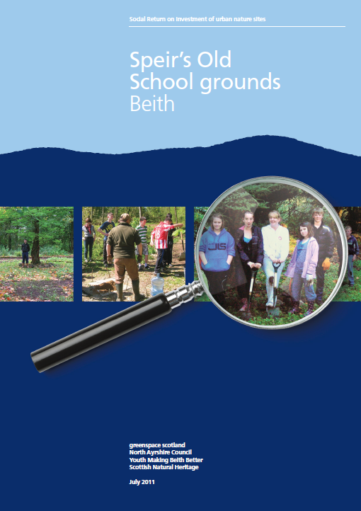 SROI of urban nature sites – Speir’s Old School grounds Beith