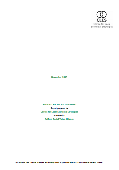 Salford Social Value Report