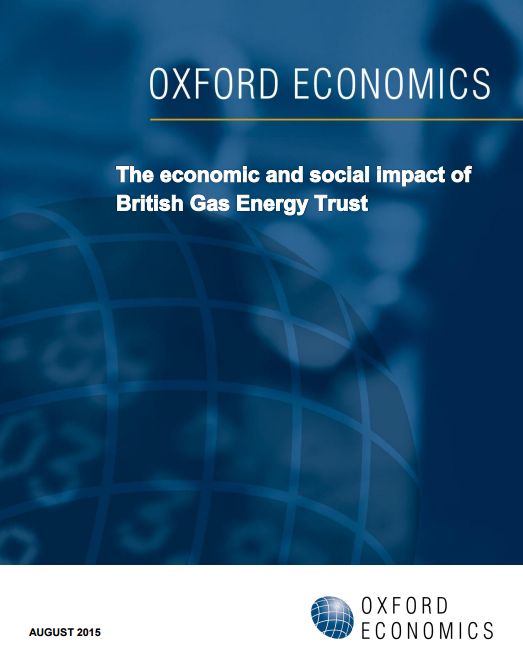 The economic and social impact of British Gas Energy Trust