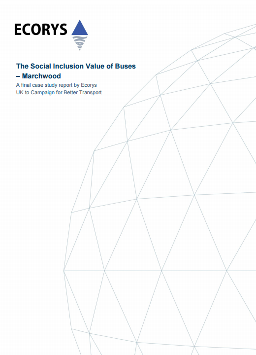 The Social Inclusion Value of Buses – Marchwood