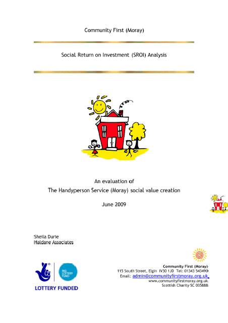Community First (Moray) SROI Analysis