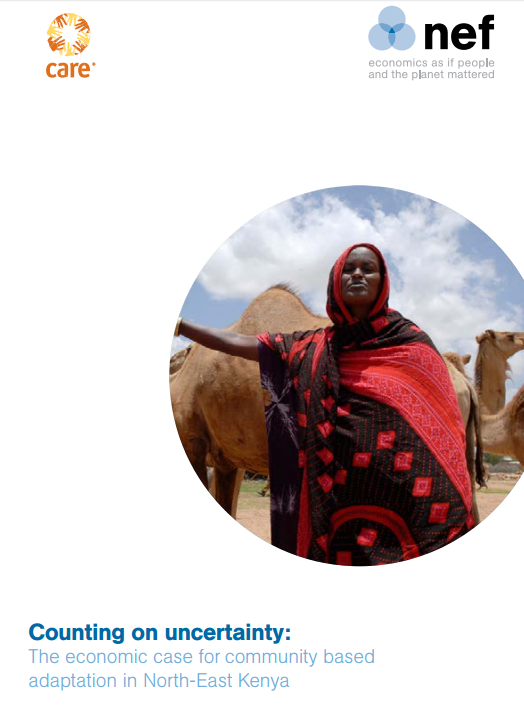 Counting on uncertainty: The economic case for community based adaptation in North-East Kenya
