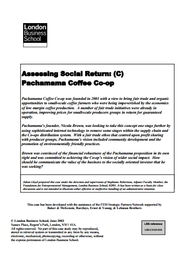 Pachamama Coffee Co-op