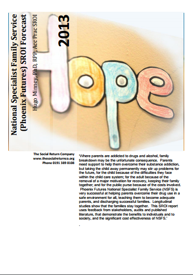 National Specialist Family Service (Phoenix Futures) SROI Forecast