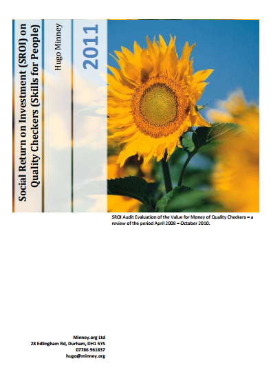 SROI on Quality Checkers (Skills for People)