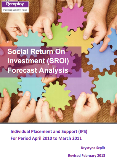 Remploy: Individual Placement and Support (IPS)