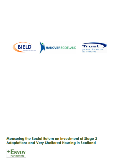 Measuring the SROI of Stage 3 Adaptations and Very Sheltered Housing