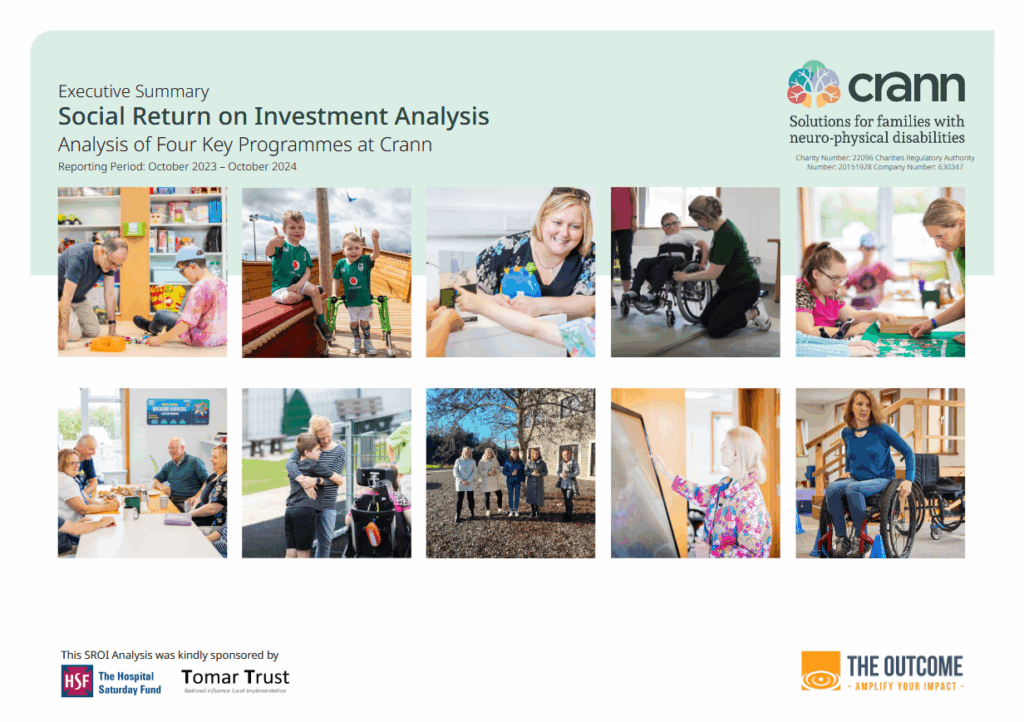 Executive Summary – Social Return on Investment Analysis: Evaluating Four Service Themes at Crann (October 2023 – October 2024)