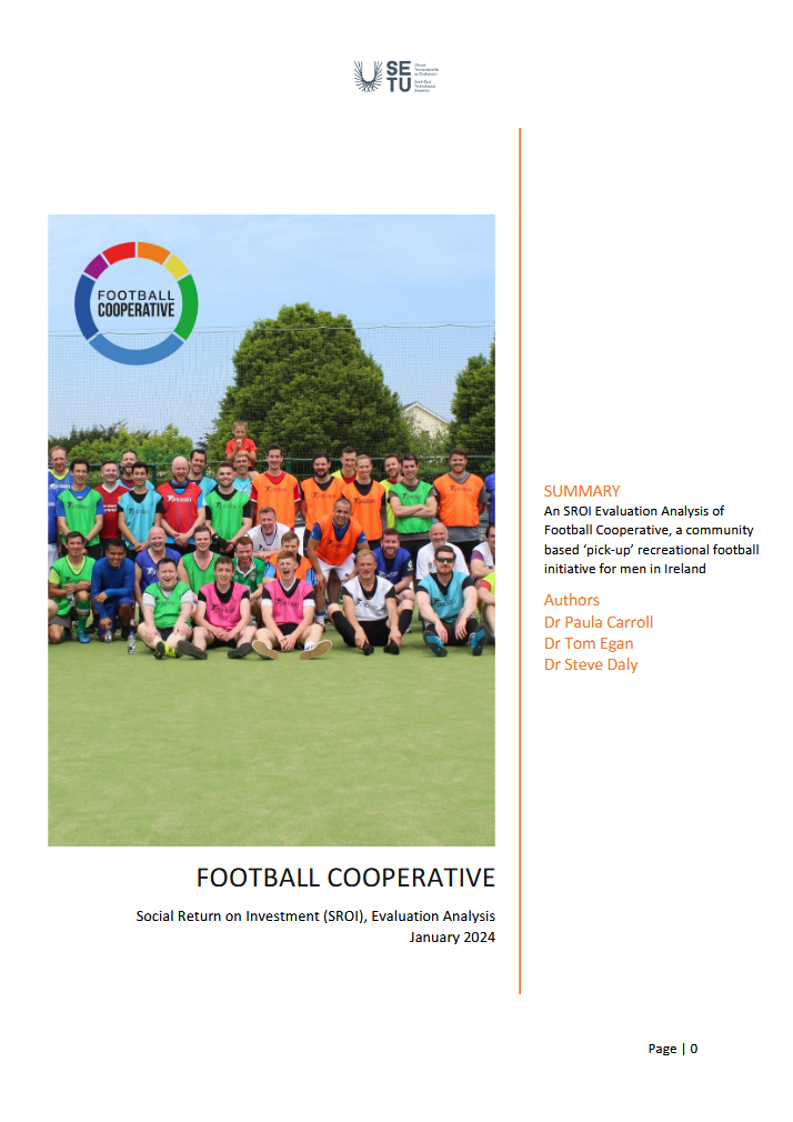 Football Cooperative – Social Return on Investment (SROI) Evaluation Analysis